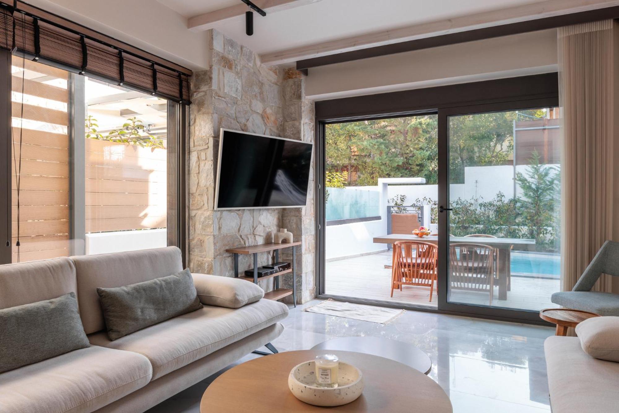 Domenica Diamond Villas - Heated Pool Chaniotis Dış mekan fotoğraf